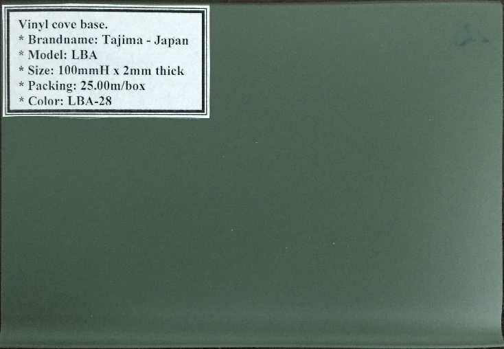 Len nhựa PVC Skirting Tajima LBA28